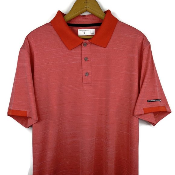Adidas Porsche Design Sport Mens Polo Shirt L - Picture 1 of 10